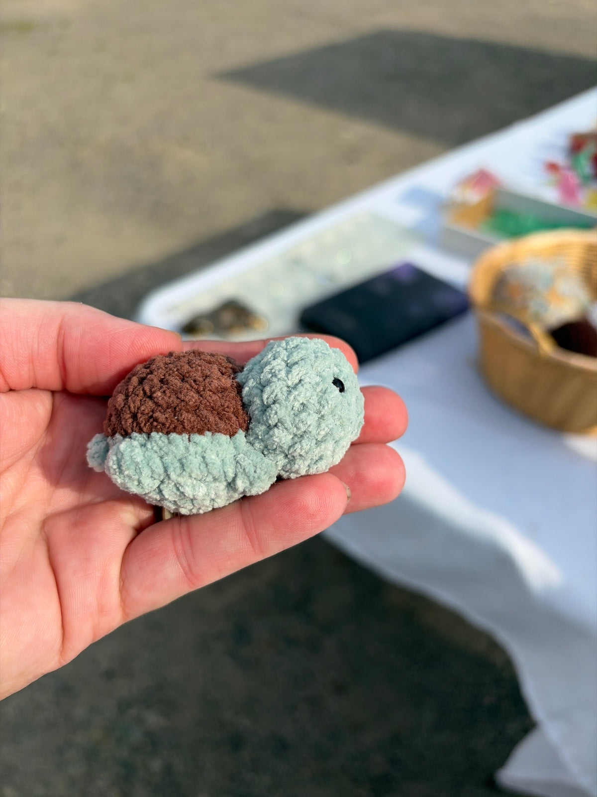 Mini crocheted animal