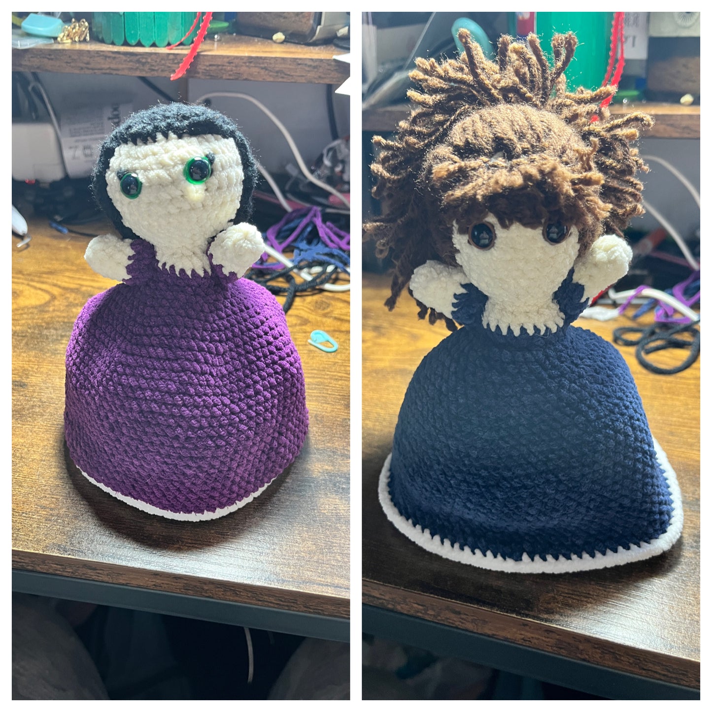 Crochet Reversible Dolls