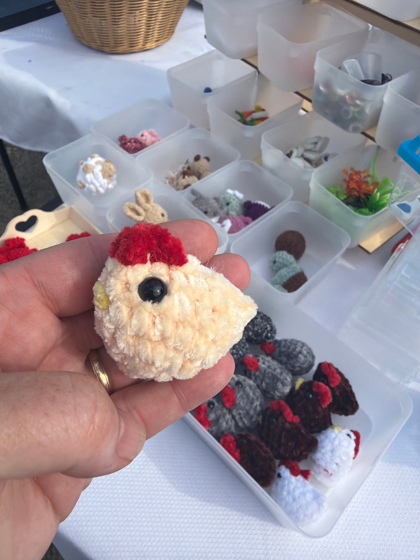 Mini crocheted animal
