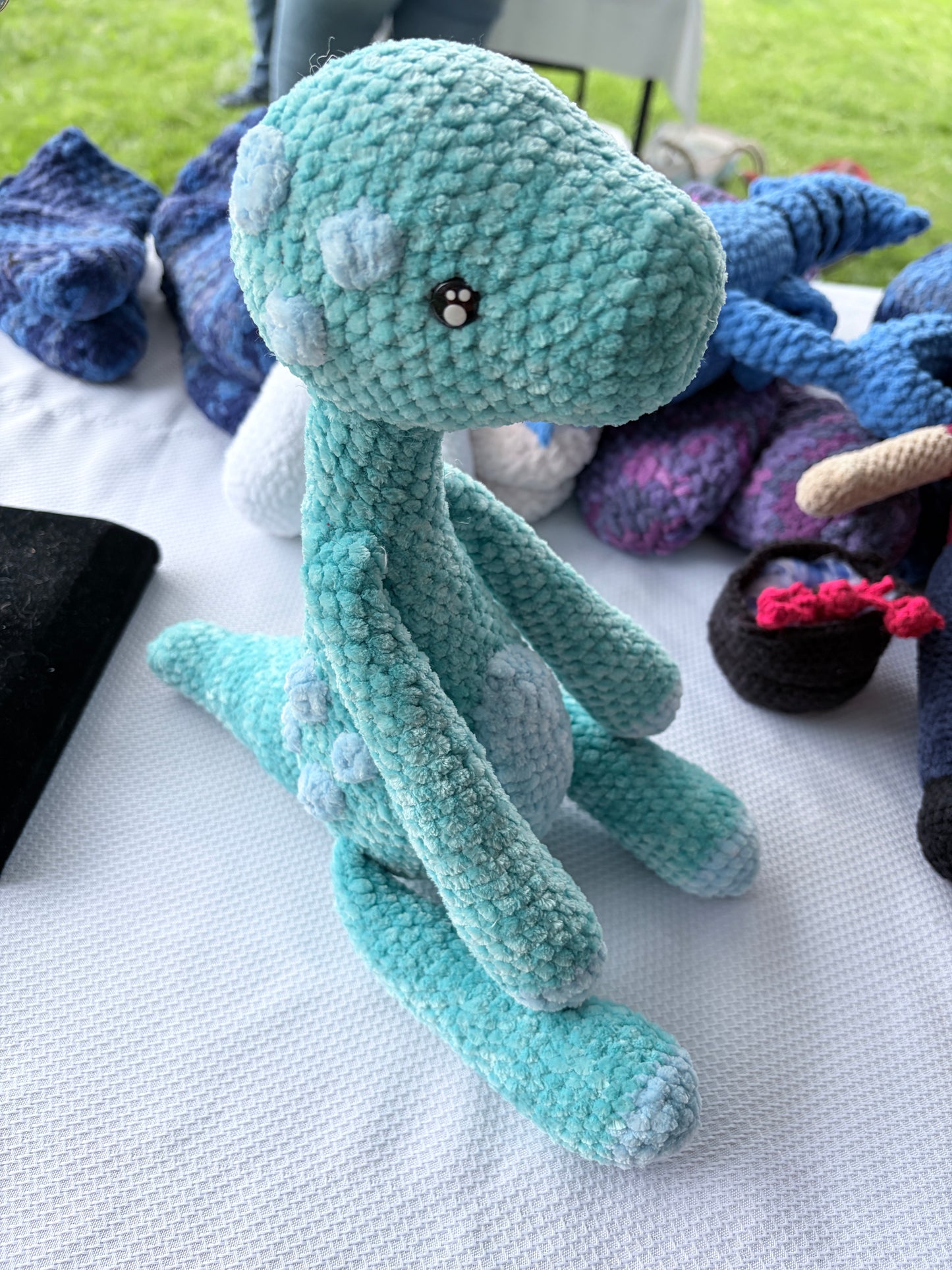 Crochet brontosaurus