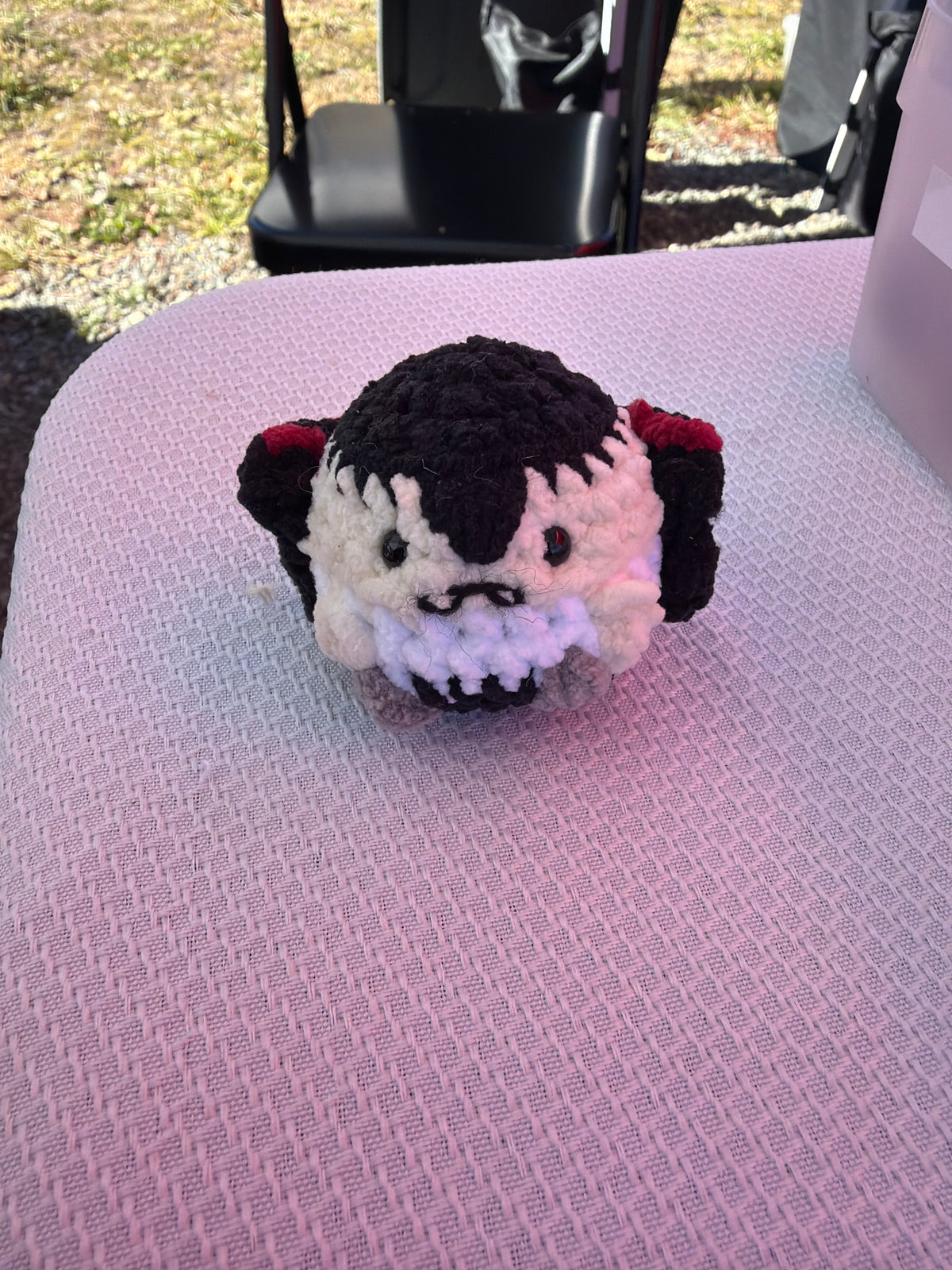 Crocheted Halloween-themed Buddies