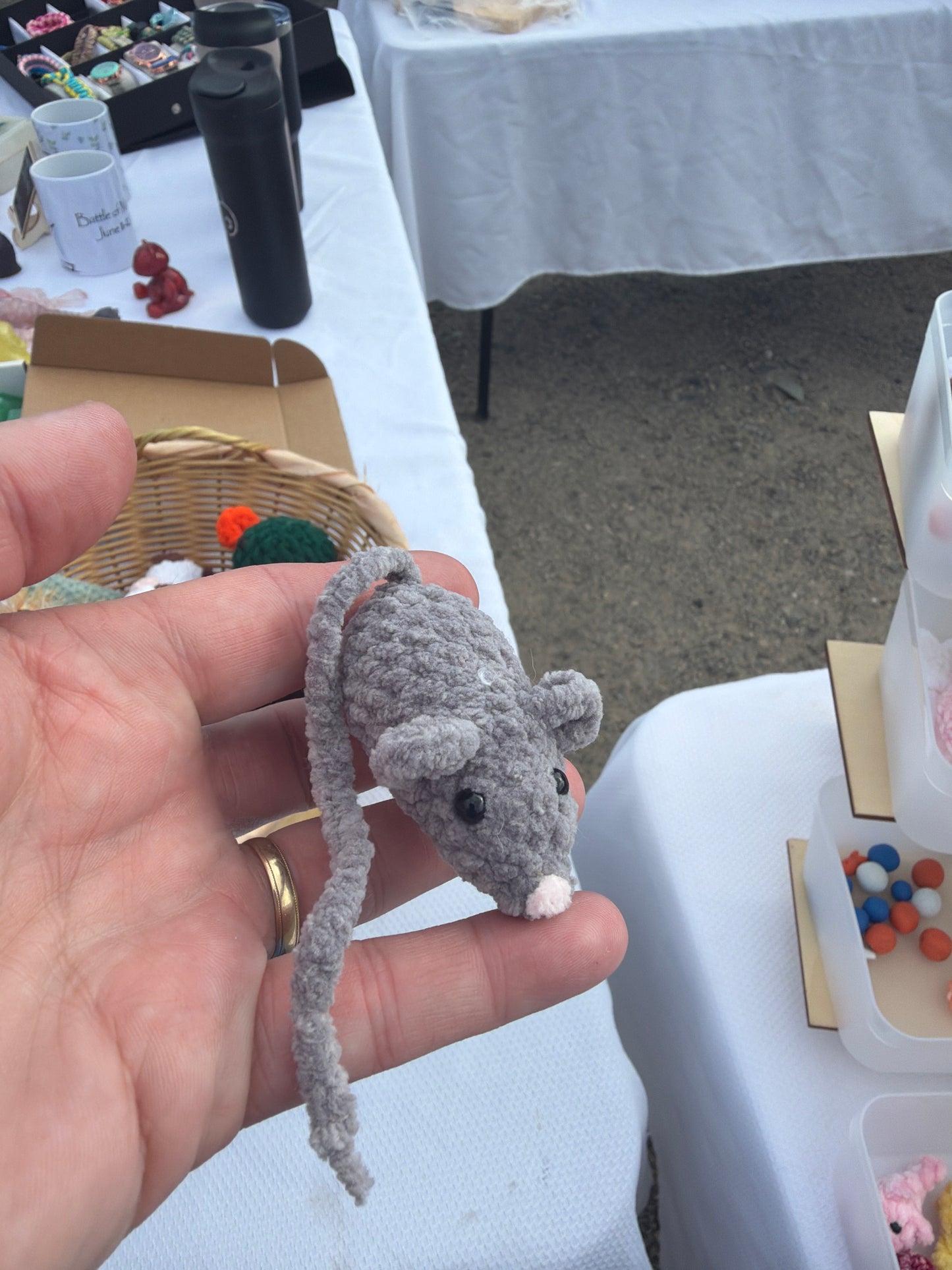 Mini crocheted animal
