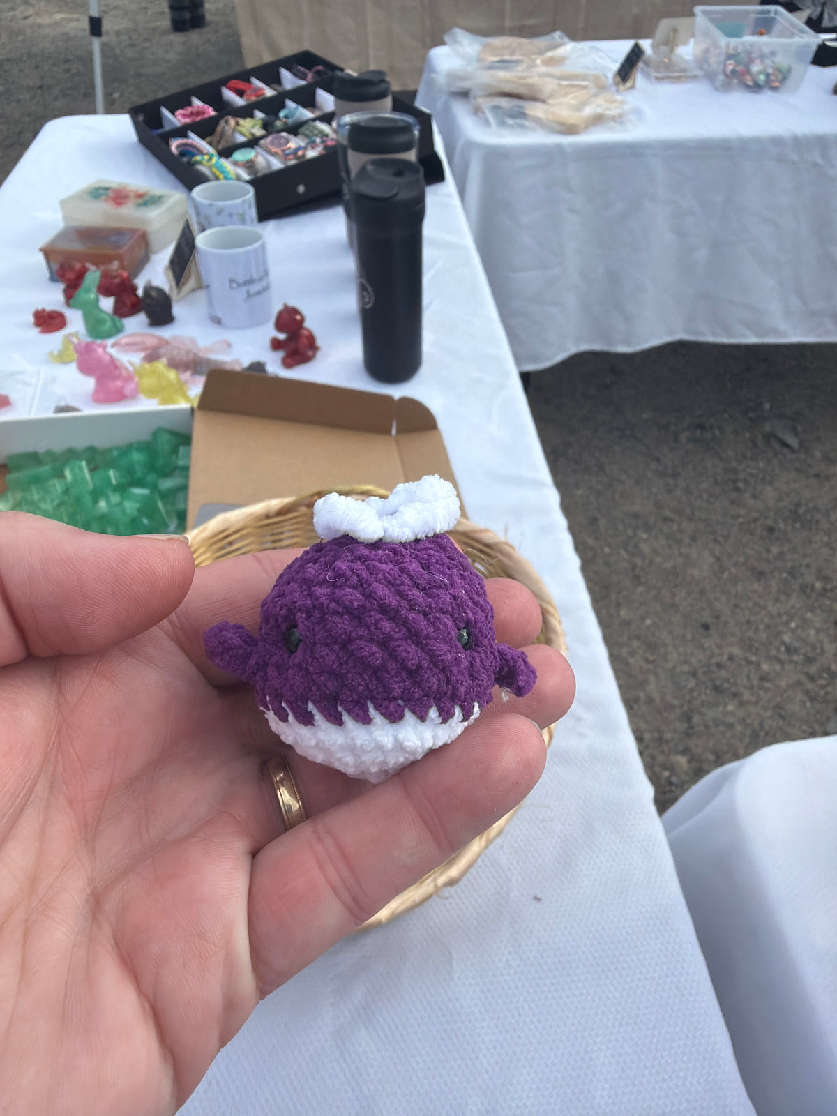 Mini crocheted animal