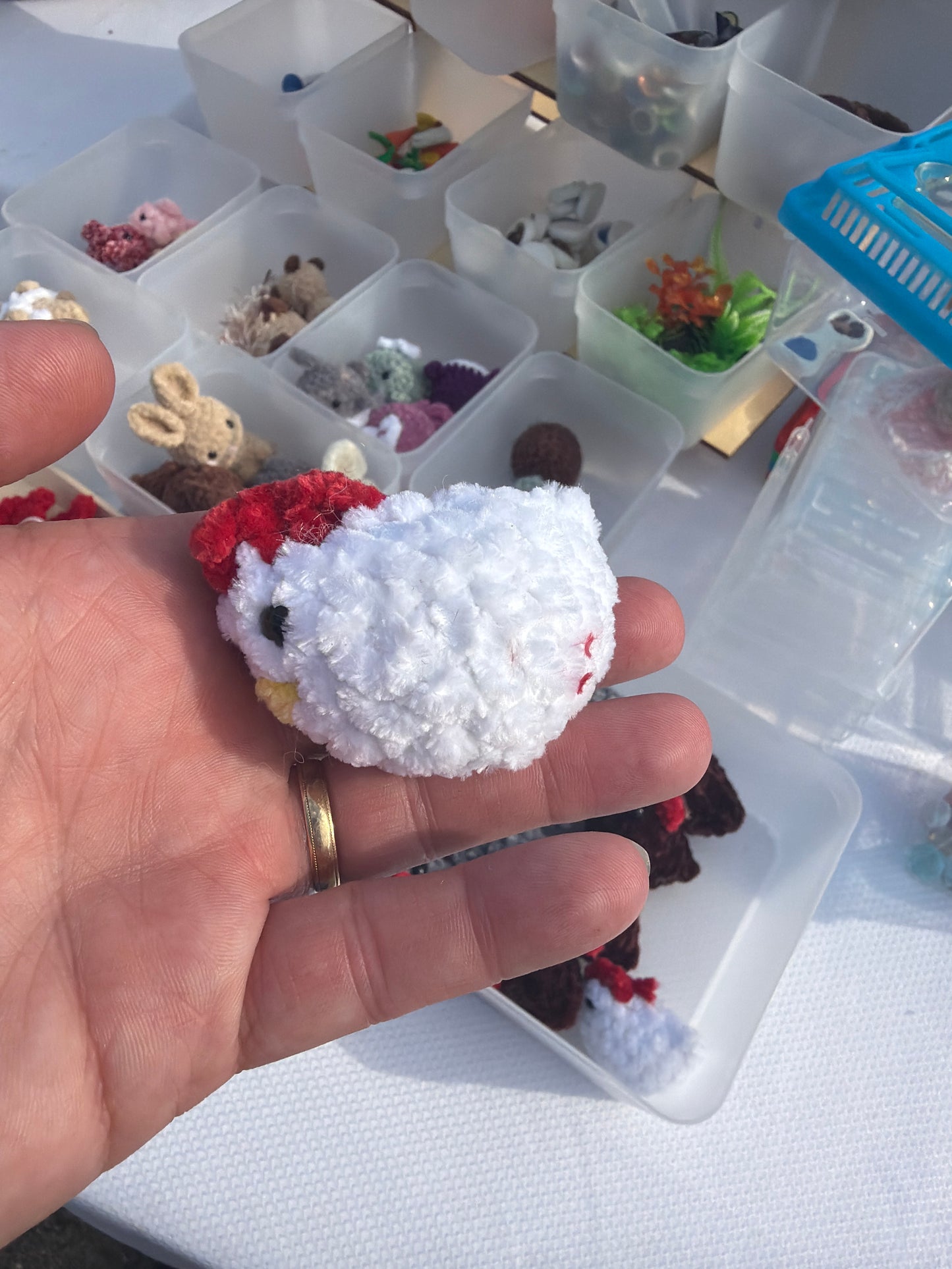 Mini crocheted animal