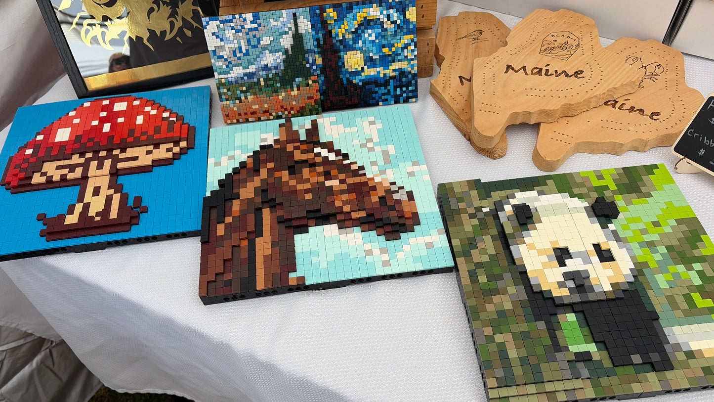 Pixel art work