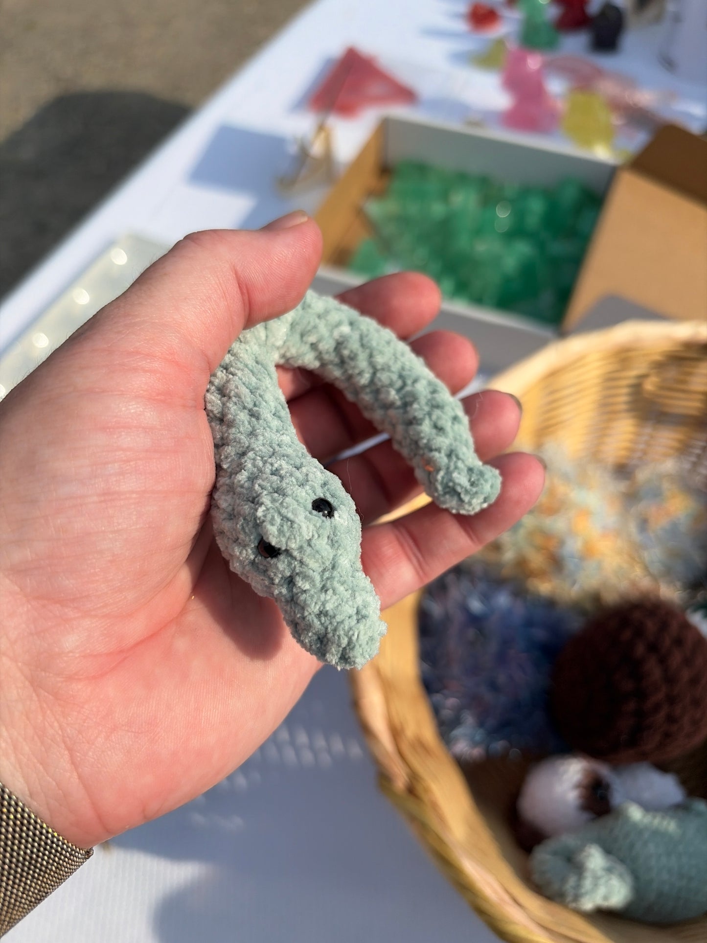 Mini crocheted animal
