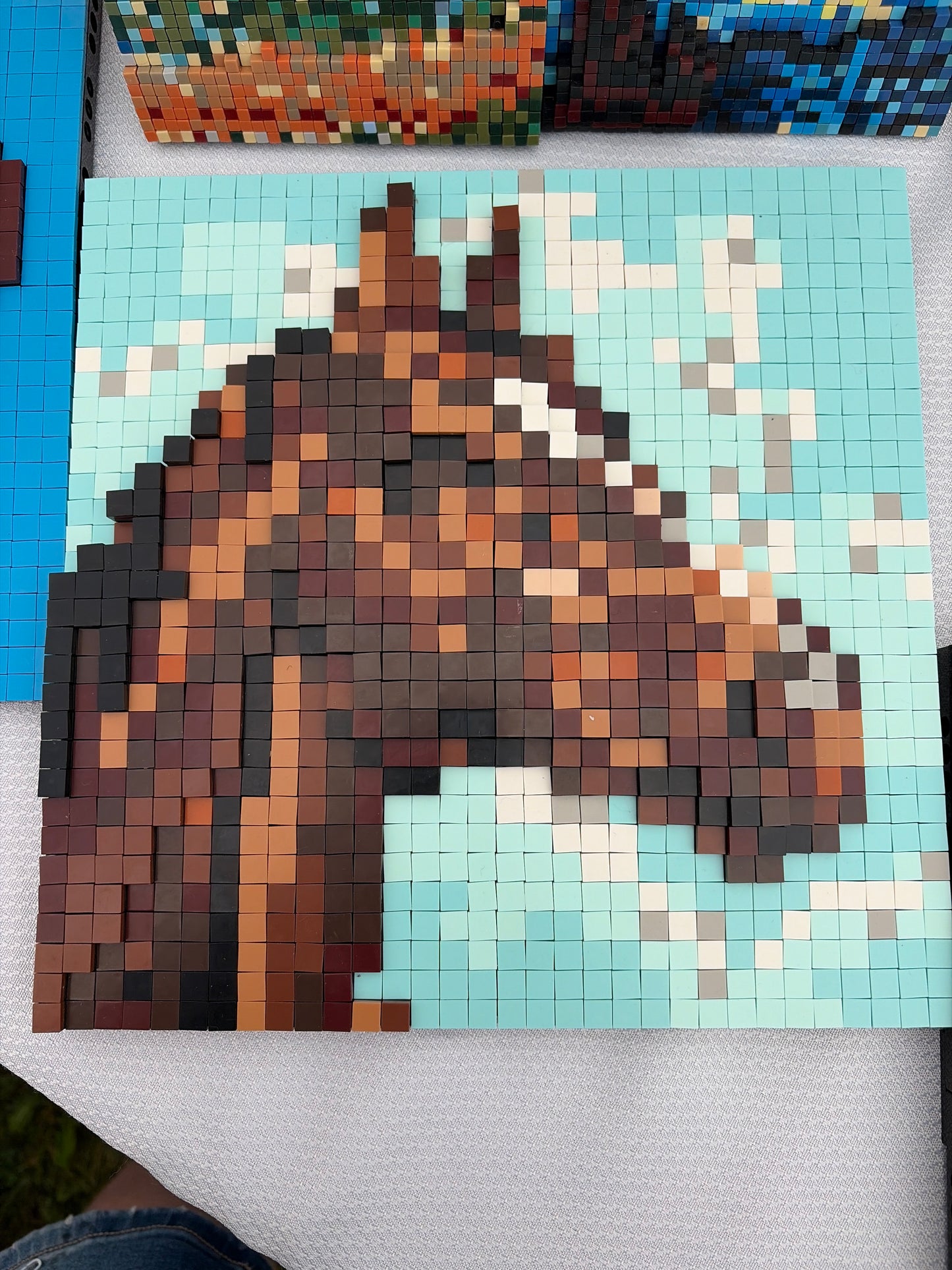 Pixel art work