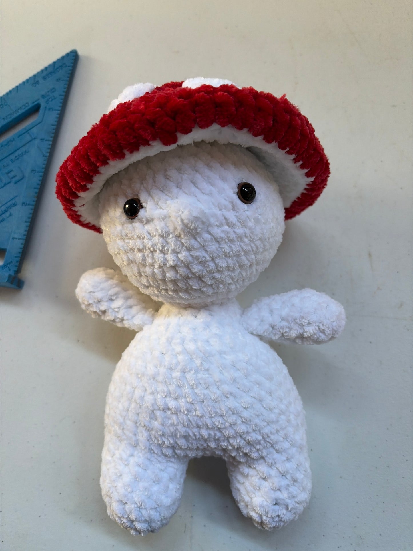 Crocheted Mushroom doll