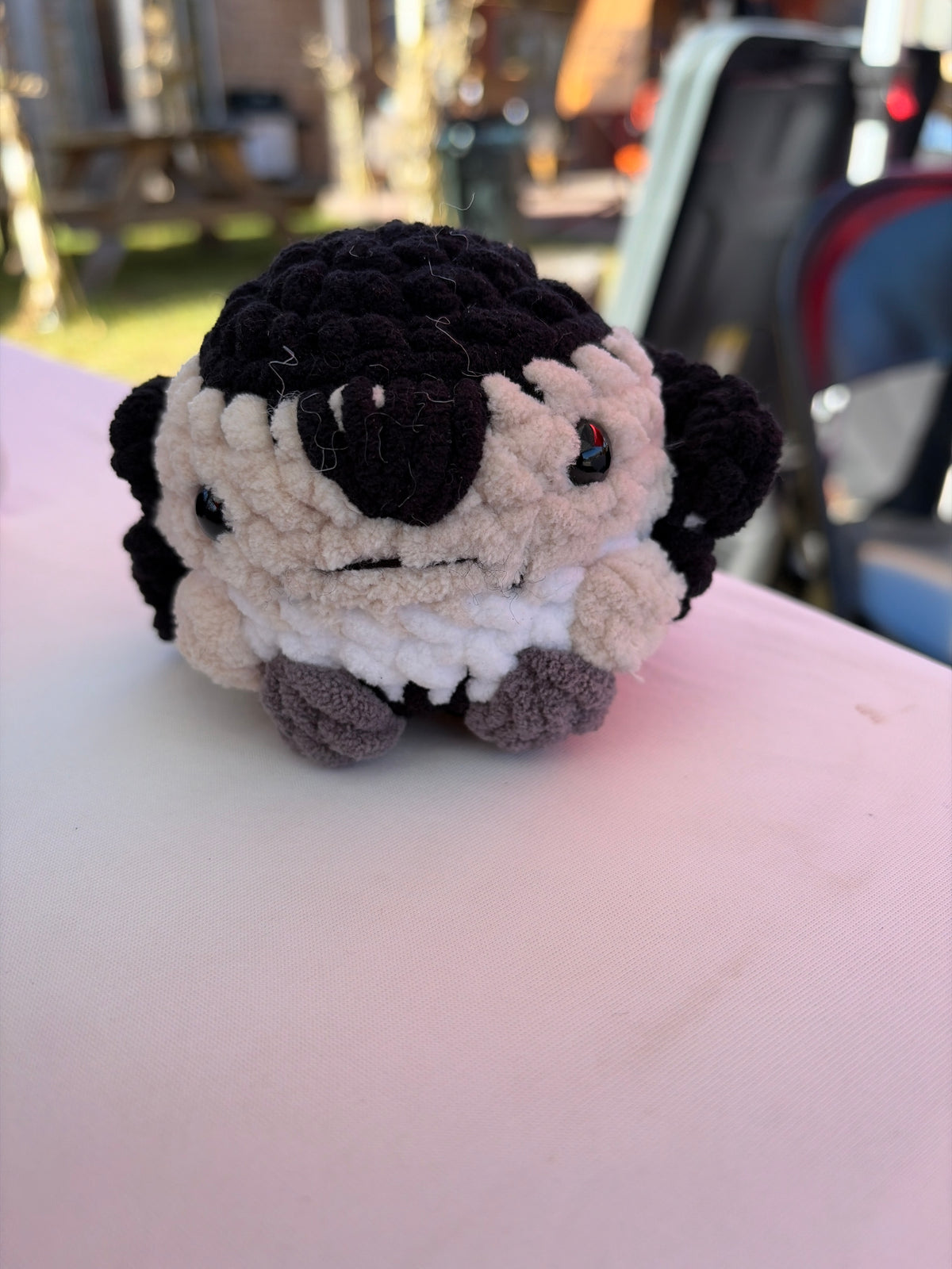 Crocheted Halloween-themed Buddies