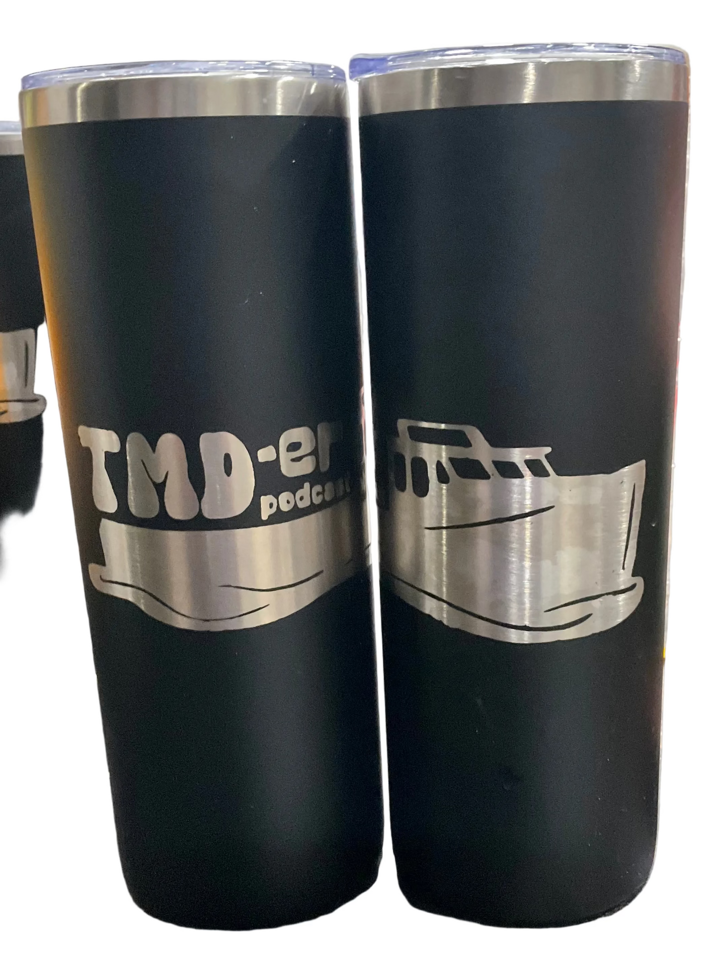 TMD-er etched tumbler, 20 oz