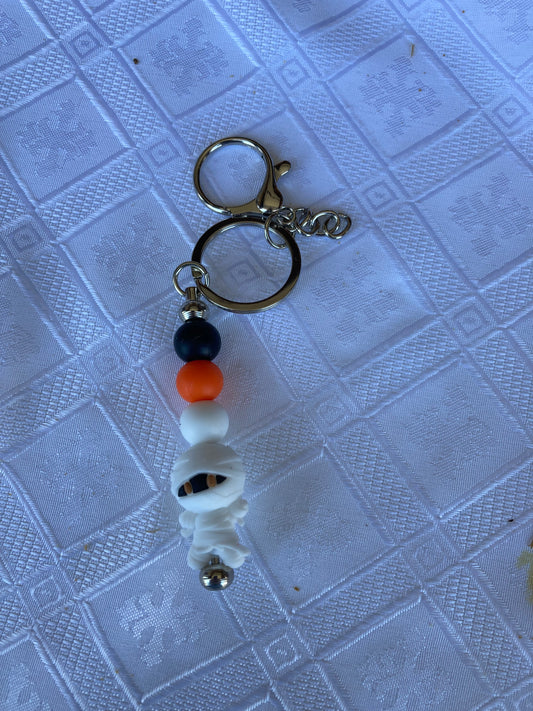 Halloween themed bar keychains