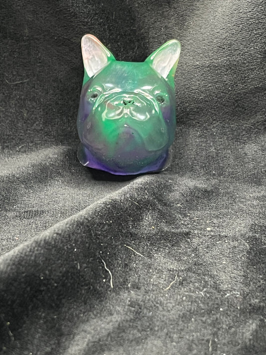 Resin Bulldog Head