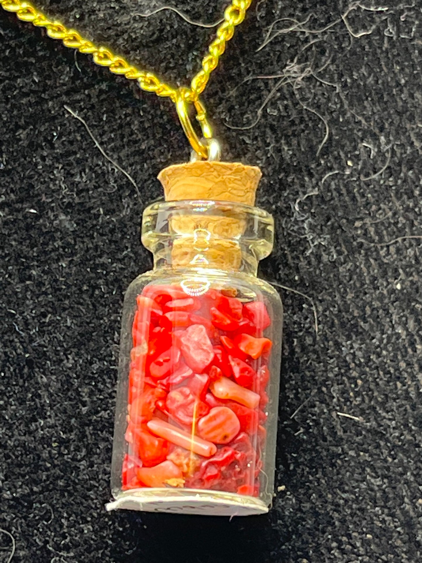 Fairy Jar Gemstone Necklaces