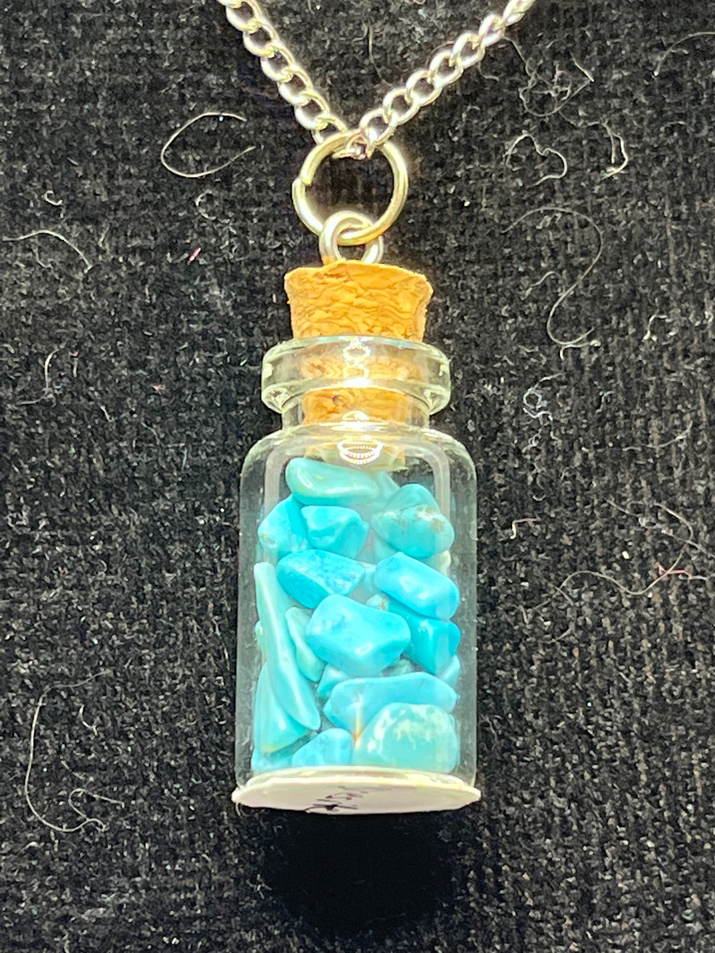 Fairy Jar Gemstone Necklaces