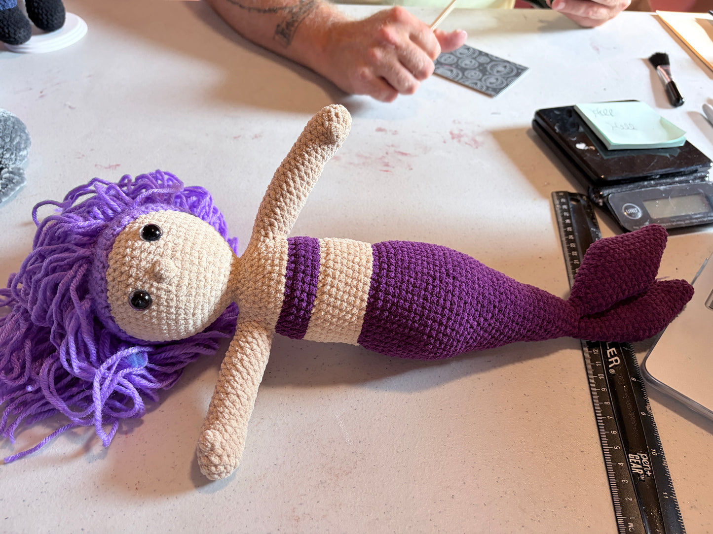 Crochet Mermaid Doll