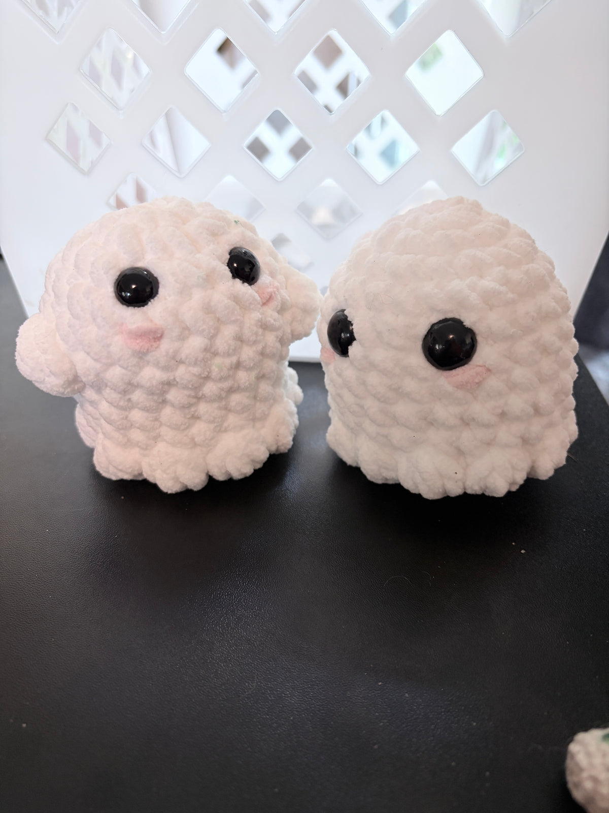 Crocheted Halloween-themed Buddies