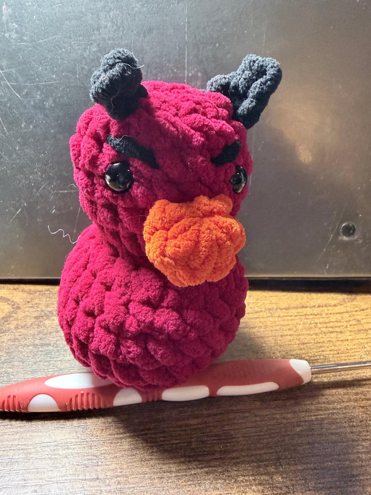 Crocheted “rubber” duckie