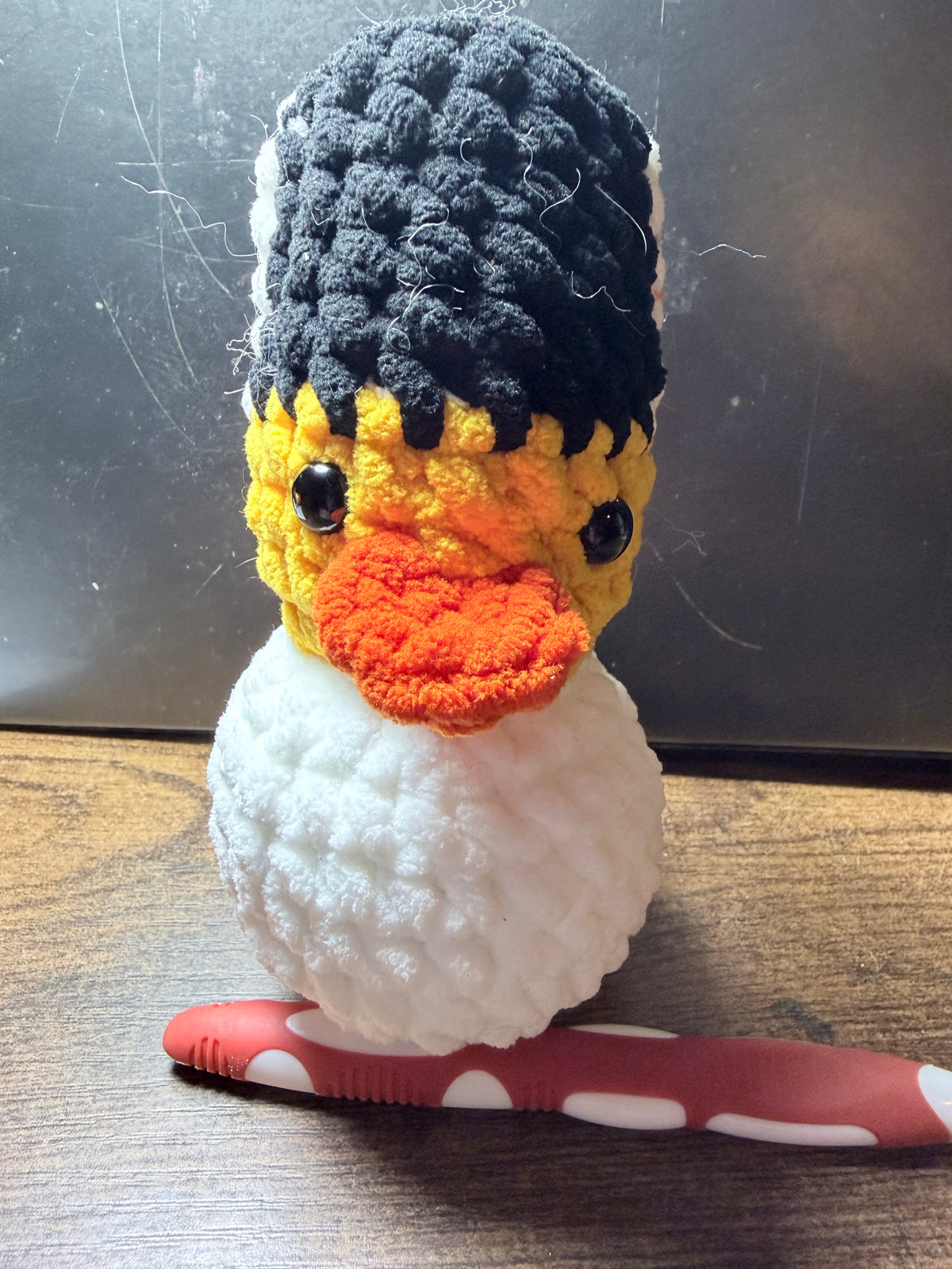 Crocheted “rubber” duckie
