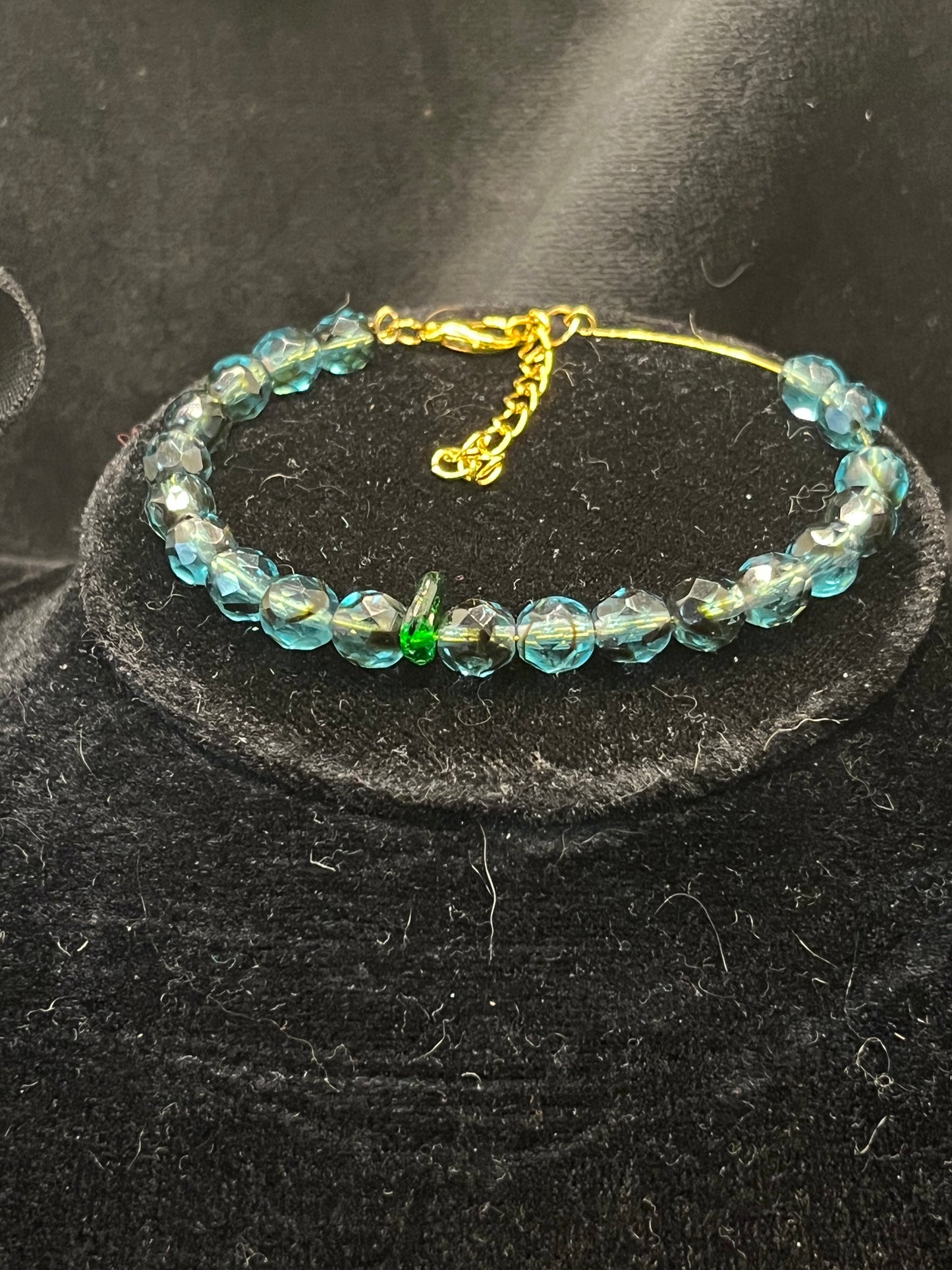 Memory Wire Bracelet with Lobster Clasp