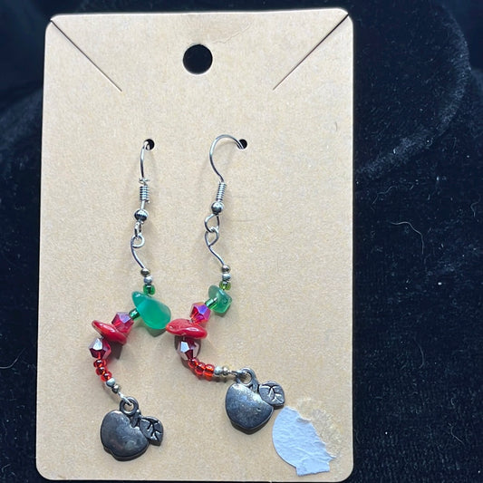 Tree and Plants Charm Earrings