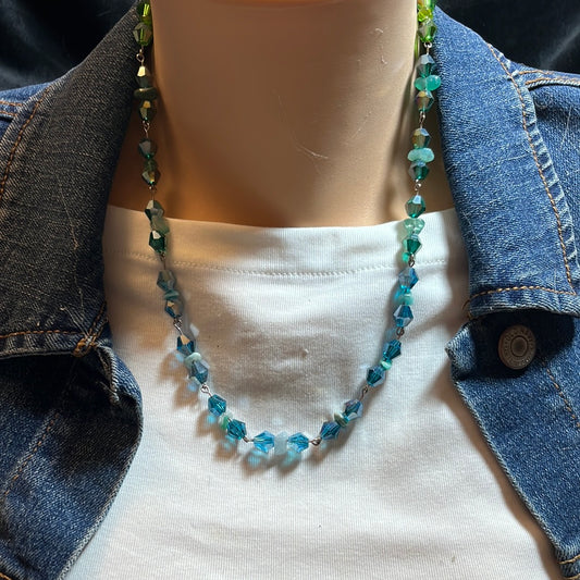 Green Beaded Necklace