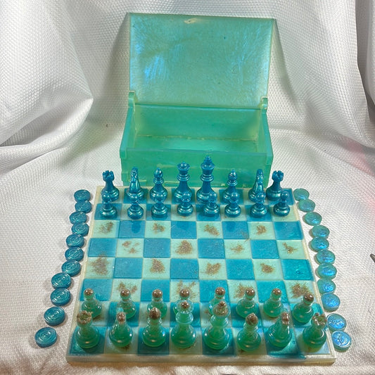 Resin chess set